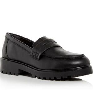 Aqua Loafers with Rhinestones